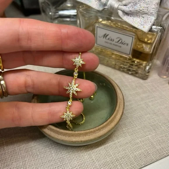 18K Star Celestial Gold Women’s Bracelet 8” - Picture 4 of 6